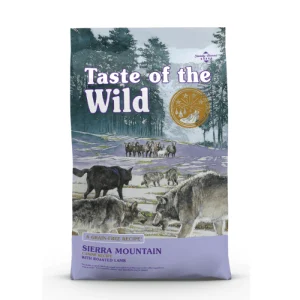 Taste of the wild sierra mountain alimento para perros de cordero