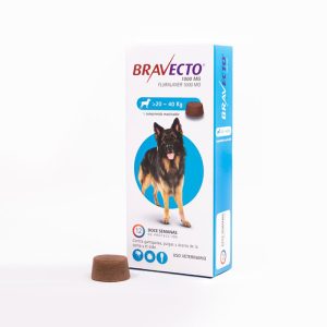 bravecto para perros 20 a 40 kilos