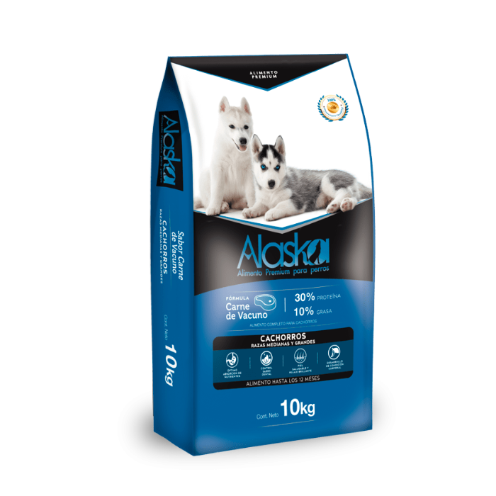 Alaska Cachorro alimento para perros