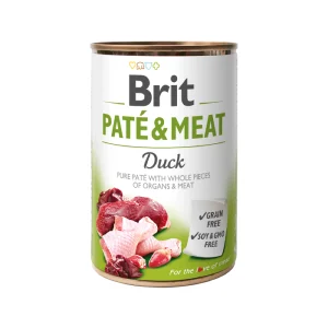 Brit Care alimento húmedo de pato para perros