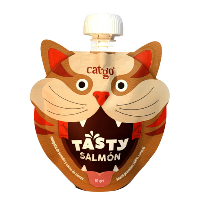 Catgo Salmón alimento húmedo para gatos
