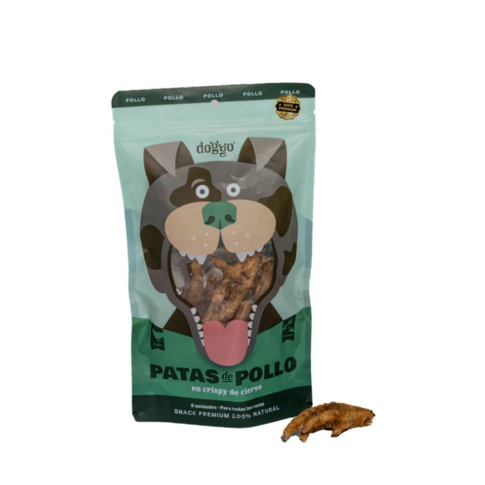 Patas de pollo snacks natural para perros