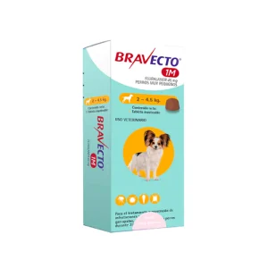 Bravecto antiparasitario externo para perros 2 a 4 kg