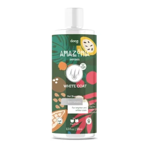 Amazonia shampoo white coat para perros y gatos
