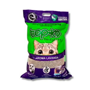 Topk9 arena sanitaria para gatos aroma lavanda