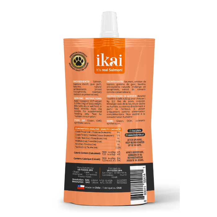 ikai mousse de salmón