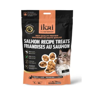 ikai snacks natural de salmon para gatos