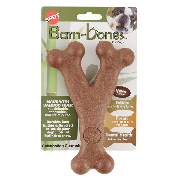 Bam Bones Hueso para Perros - Sabor Tocino M