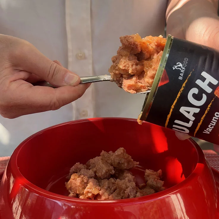 Barfood Gulach Salmón Alimento Húmedo para Perros 400 gr - Imagen 2