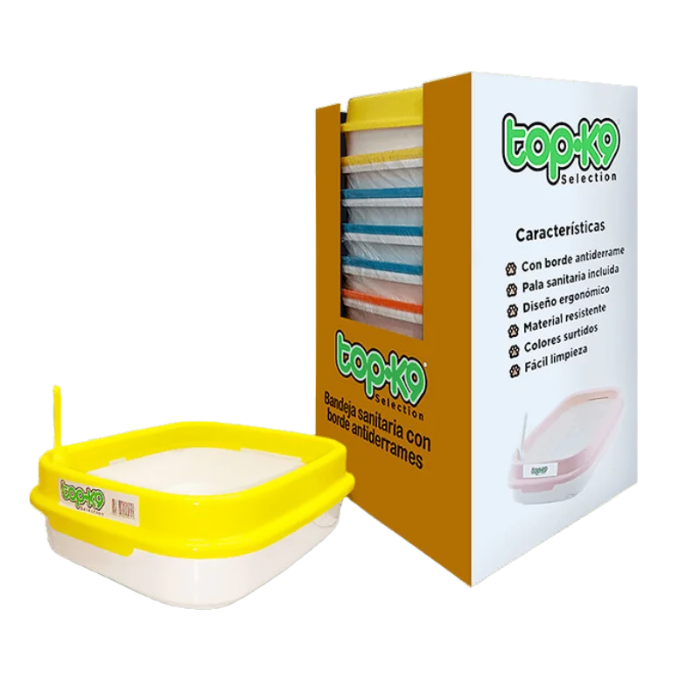 Arenero Top-K9 - Bandeja sanitaria para gatos