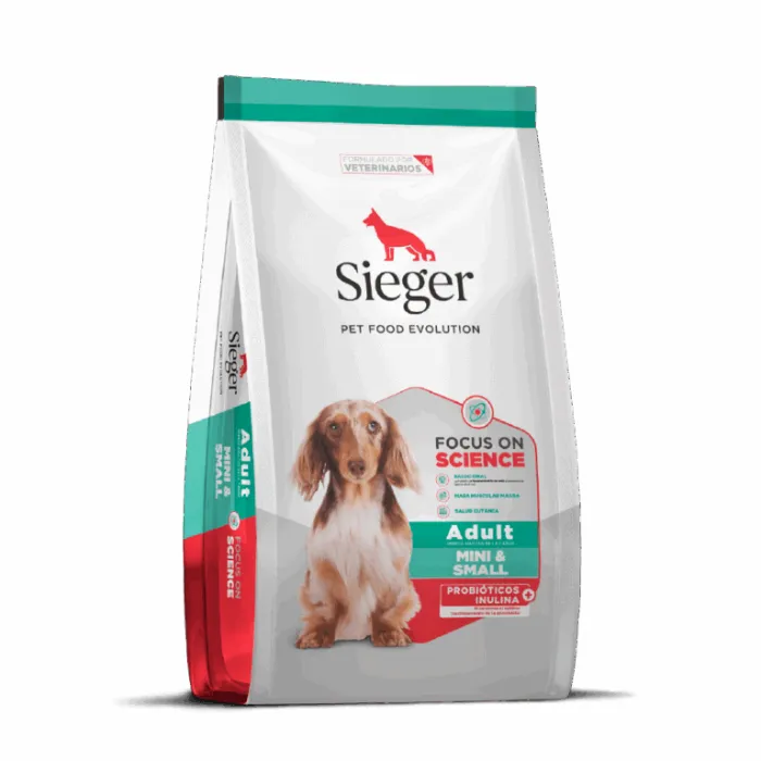 Sieger adulto mini Alimento para Perros Adultos de Razas Pequeñas 12 kg